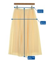 Drawer（ドロワー）ロング・マキシ丈スカート 黄 サイズ:36(S位) レディース/2200704751040