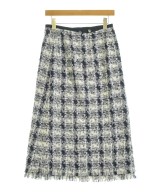 Drawer（ドロワー）ロング・マキシ丈スカート 紺 サイズ:38(M位) レディース/2200659588098