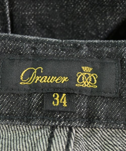Drawer（ドロワー）デニムパンツ 黒 サイズ:34(XS位) レディース/2200660978017