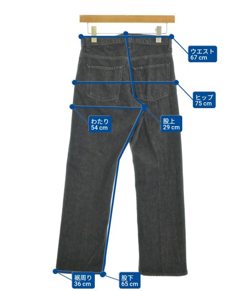 Drawer（ドロワー）デニムパンツ 黒 サイズ:34(XS位) レディース/2200660978017