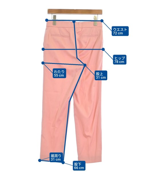 Drawer（ドロワー）スラックス ピンク サイズ:36(S位) レディース/2200657551049