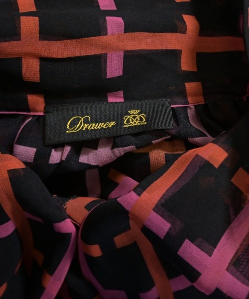 Drawer（ドロワー）ブラウス 黒 サイズ:F レディース/2200663748037