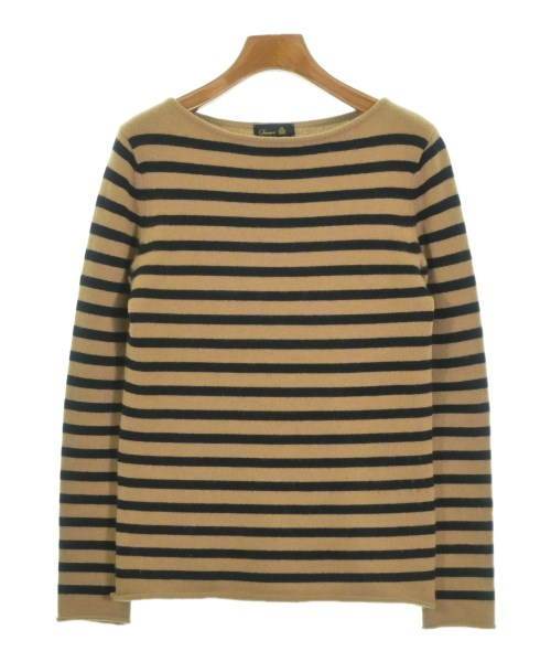 Drawer(ドロワー)ニット・セーター 茶 サイズ:1(S位)/2200664122102