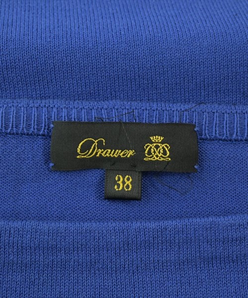 Drawer（ドロワー）ニット・セーター 青 サイズ:38(M位) レディース/2200661276129