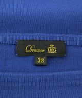 Drawer（ドロワー）ニット・セーター 青 サイズ:38(M位) レディース/2200661276129