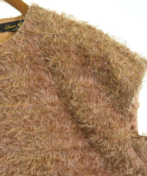 Drawer（ドロワー）カジュアルシャツ 茶 サイズ:38(M位) レディース/2200664895204