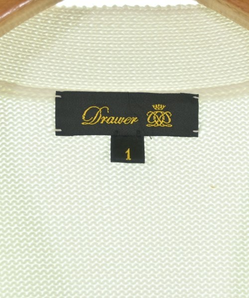 Drawer（ドロワー）カーディガン 白 サイズ:1(S位) レディース/2200661186114