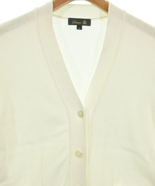 Drawer（ドロワー）カーディガン 白 サイズ:1(S位) レディース/2200661186114