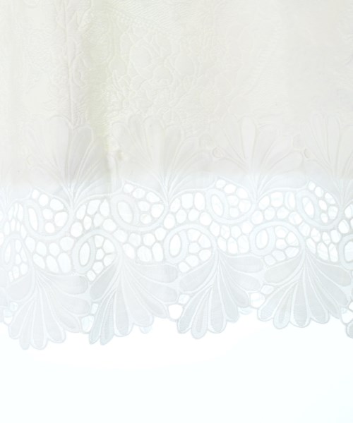 Drawer（ドロワー）ノーカラージャケット 白 サイズ:36(S位) レディース/2200662301011