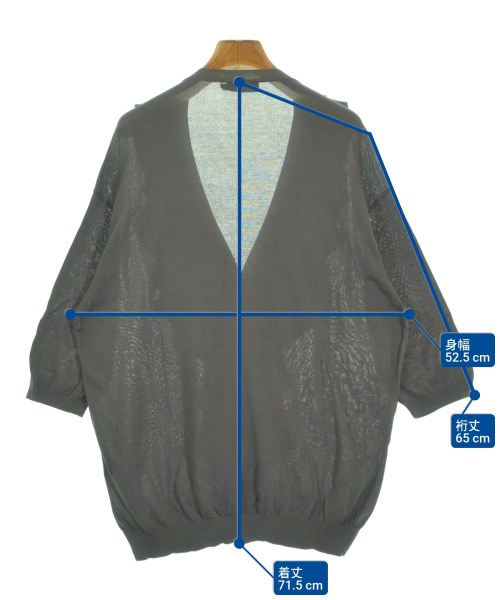 Drawer（ドロワー）カーディガン グレー サイズ:F レディース/2200666337023