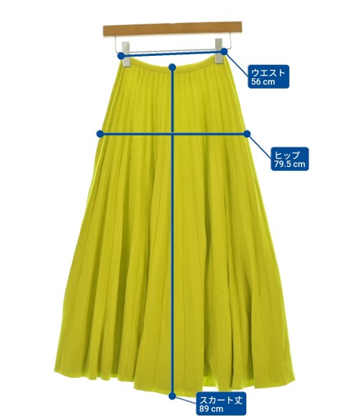 Drawer（ドロワー）ひざ丈スカート 緑 サイズ:1(S位) レディース/2200667870192