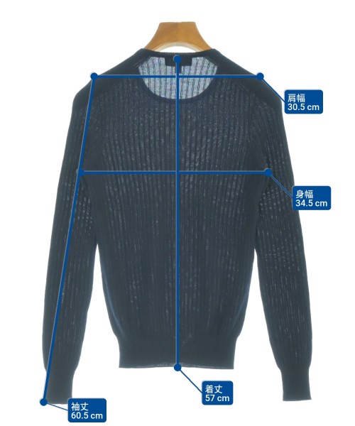 Drawer（ドロワー）ニット・セーター 紺 サイズ:1(S位) レディース/2200668369091