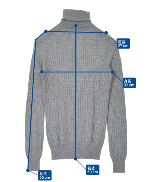 Drawer（ドロワー）ニット・セーター グレー サイズ:1(S位) レディース/2200668369107