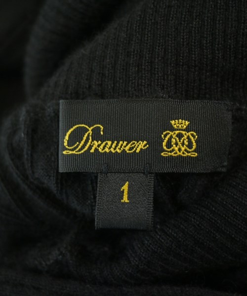 Drawer（ドロワー）ニット・セーター 黒 サイズ:1(S位) レディース/2200668369114