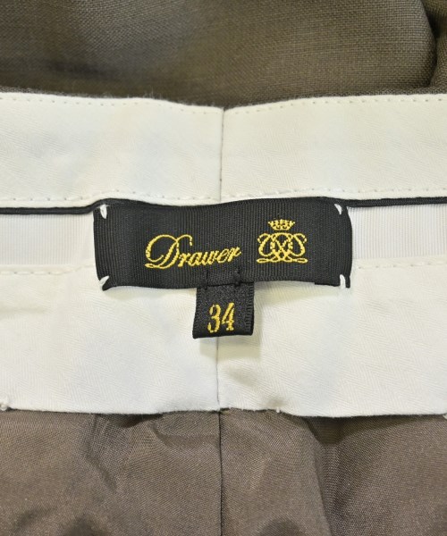 Drawer（ドロワー）スラックス 茶 サイズ:34(XS位) レディース/2200668663038