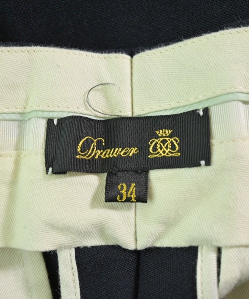 Drawer（ドロワー）スラックス 紺 サイズ:34(XS位) レディース/2200669714111