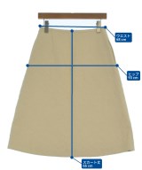 Drawer（ドロワー）ひざ丈スカート 黄 サイズ:36(S位) レディース/2200665652172