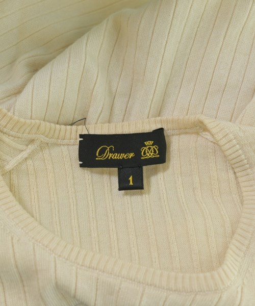 Drawer（ドロワー）ニット・セーター 白 サイズ:1(S位) レディース/2200670465040