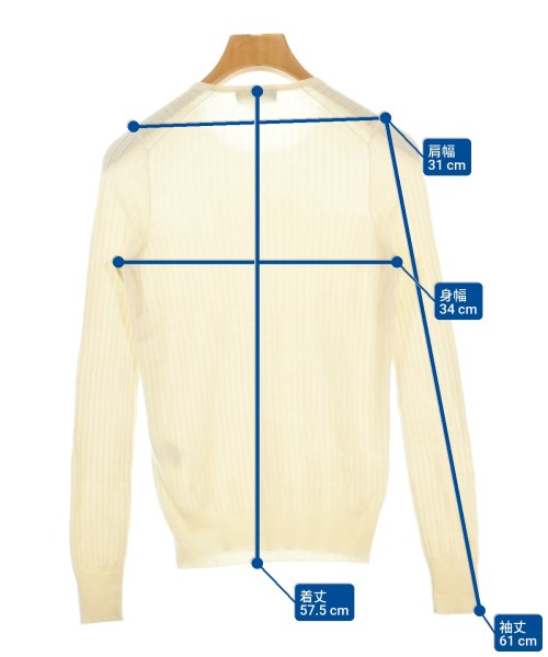 Drawer（ドロワー）ニット・セーター 白 サイズ:1(S位) レディース/2200670465040