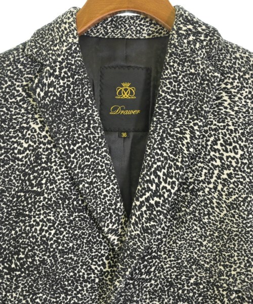 Drawer（ドロワー）カジュアルジャケット 黒 サイズ:36(S位) レディース/2200671516017
