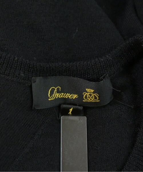 Drawer（ドロワー）カーディガン 黒 サイズ:1(S位) レディース/2200671545024
