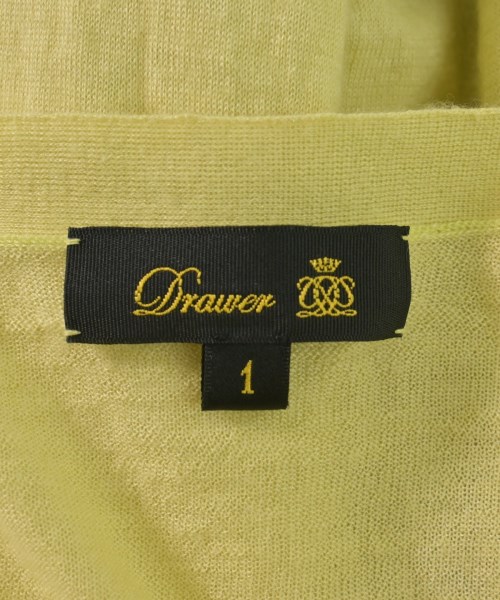 Drawer（ドロワー）カーディガン 黄 サイズ:1(S位) レディース/2200724763047