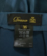 Drawer（ドロワー）ひざ丈スカート 青 サイズ:36(S位) レディース/2200729589222