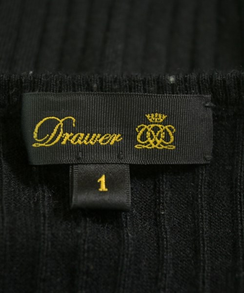 Drawer（ドロワー）ニット・セーター 黒 サイズ:1(S位) レディース/2200723388159