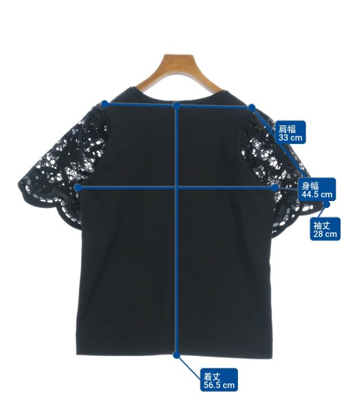 Drawer（ドロワー）Tシャツ・カットソー 黒 サイズ:-(S位) レディース/2200729267168