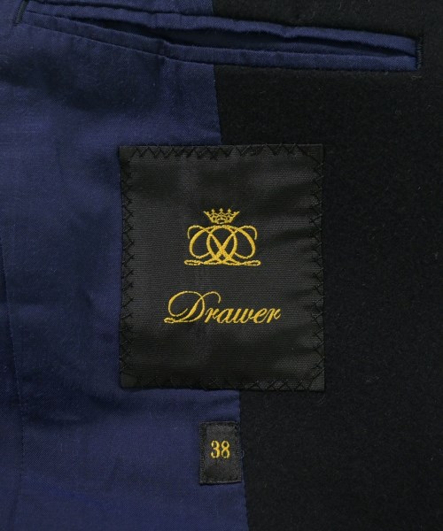 Drawer（ドロワー）ピーコート 黒 サイズ:38(M位) レディース/2200729937023