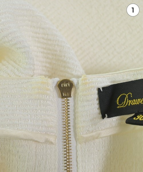Drawer（ドロワー）ブラウス 白 サイズ:36(S位) レディース/2200730937104
