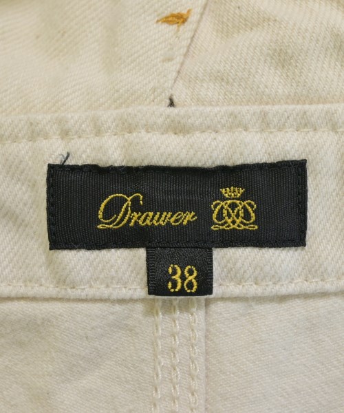 Drawer（ドロワー）オールインワン/サロペット 白 サイズ:38(M位) レディース/2200731586288