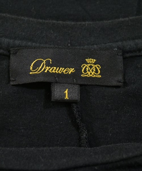 Drawer（ドロワー）Tシャツ・カットソー 黒 サイズ:1(S位) レディース/2200727802026