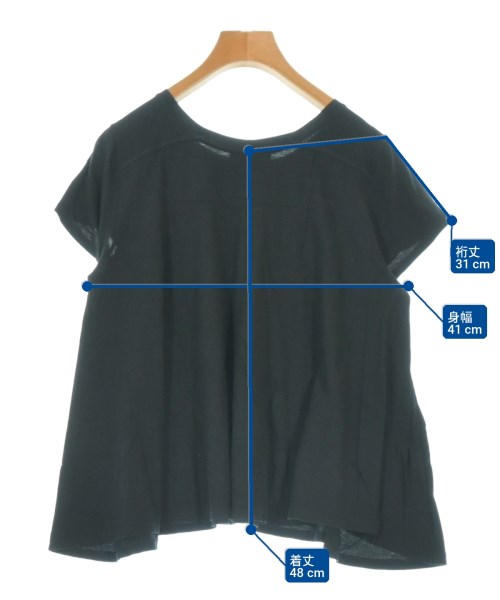 Drawer（ドロワー）Tシャツ・カットソー 黒 サイズ:1(S位) レディース/2200727802026