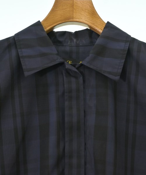 Drawer（ドロワー）シャツワンピース 紺 サイズ:36(S位) レディース/2200713725117