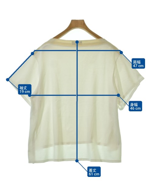 Drawer（ドロワー）Tシャツ・カットソー 白 サイズ:1(S位) レディース/2200720427103
