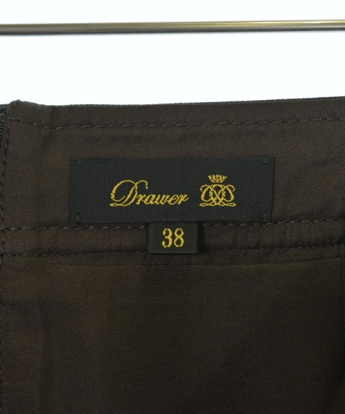 Drawer（ドロワー）ロング・マキシ丈スカート 茶 サイズ:38(M位) レディース/2200721220123