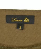 Drawer（ドロワー）Tシャツ・カットソー 茶 サイズ:2(M位) レディース/2200724835195
