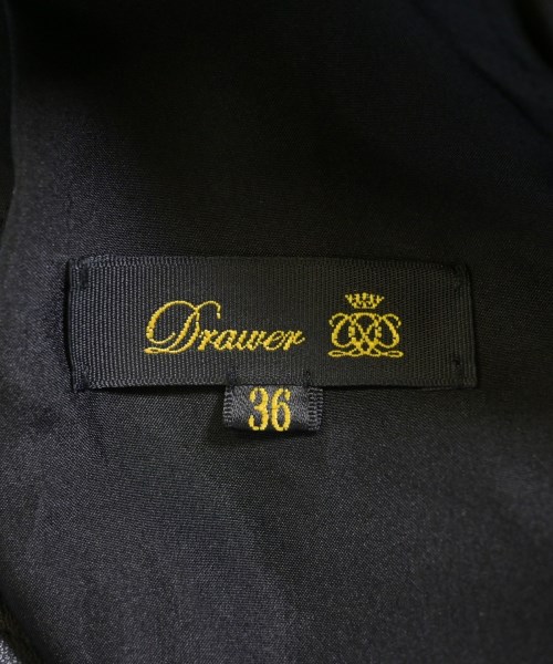 Drawer（ドロワー）ロング・マキシ丈スカート 黒 サイズ:36(S位) レディース/2200725368050