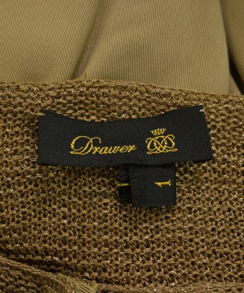 Drawer（ドロワー）カーディガン ゴールド サイズ:1(S位) レディース/2200722623039