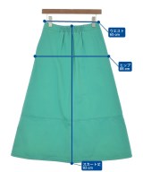 Drawer（ドロワー）ひざ丈スカート 緑 サイズ:36(S位) レディース/2200726685156