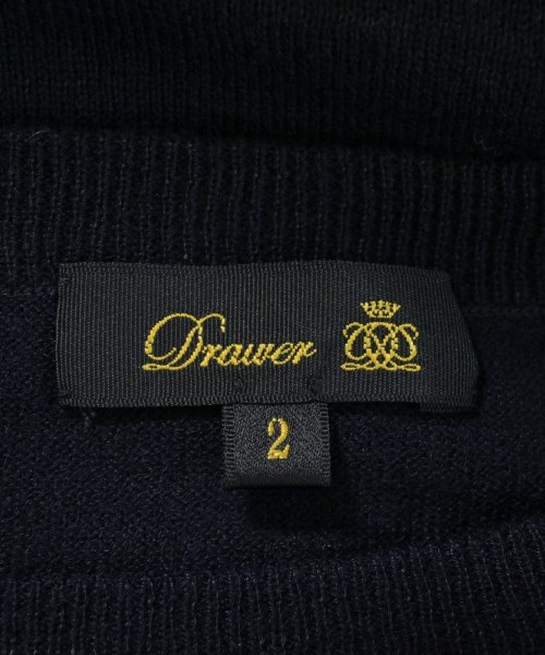 Drawer（ドロワー）ニット・セーター 紺 サイズ:2(M位) レディース/2200723822448