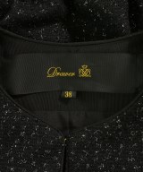 Drawer（ドロワー）ノーカラージャケット 黒 サイズ:38(M位) レディース/2200728558069