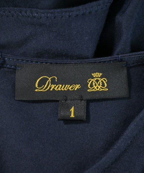 Drawer（ドロワー）Tシャツ・カットソー 紺 サイズ:1(S位) レディース/2200682932011