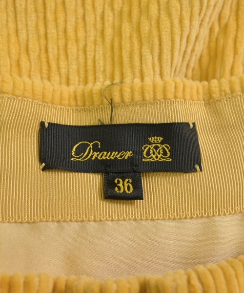 Drawer（ドロワー）ロング・マキシ丈スカート 黄 サイズ:36(S位) レディース/2200677370163