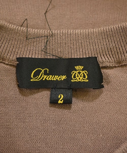 Drawer（ドロワー）ベスト/ノースリーブ 茶 サイズ:2(M位) レディース/2200679060260
