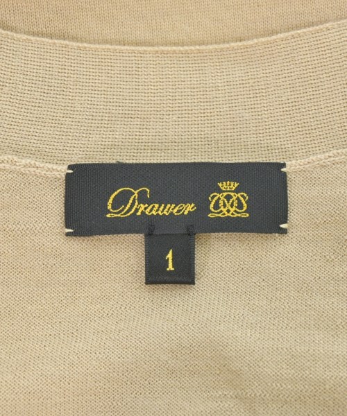 Drawer（ドロワー）カーディガン ベージュ サイズ:1(S位) レディース/2200683511048