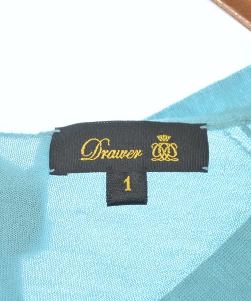 Drawer（ドロワー）ニット・セーター 青 サイズ:1(S位) レディース/2200683952049