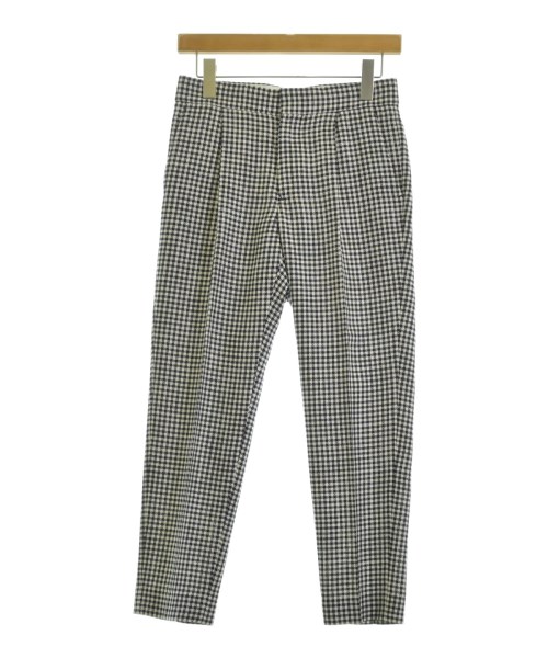 Drawer(ドロワー)クロップドパンツ 黒 サイズ:34(XS位)/2200684723044