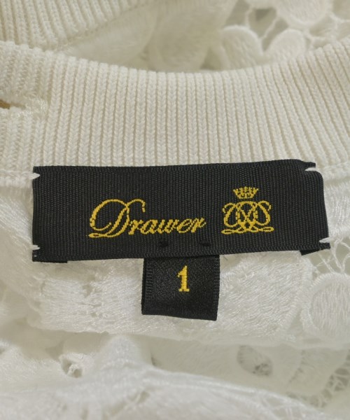Drawer（ドロワー）ブラウス 白 サイズ:1(S位) レディース/2200680032263